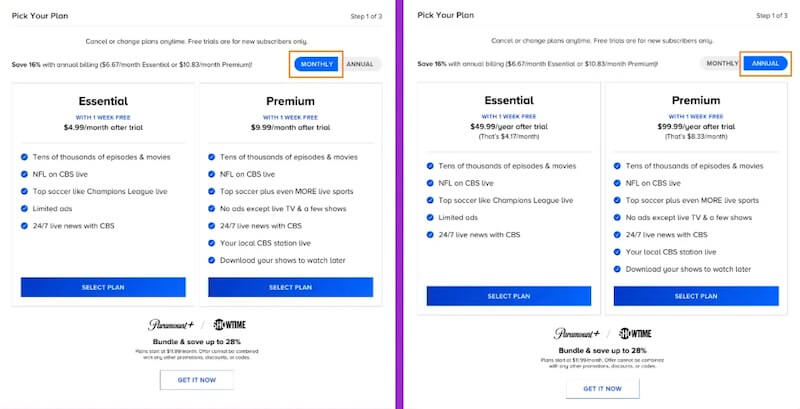 Subscription Plans