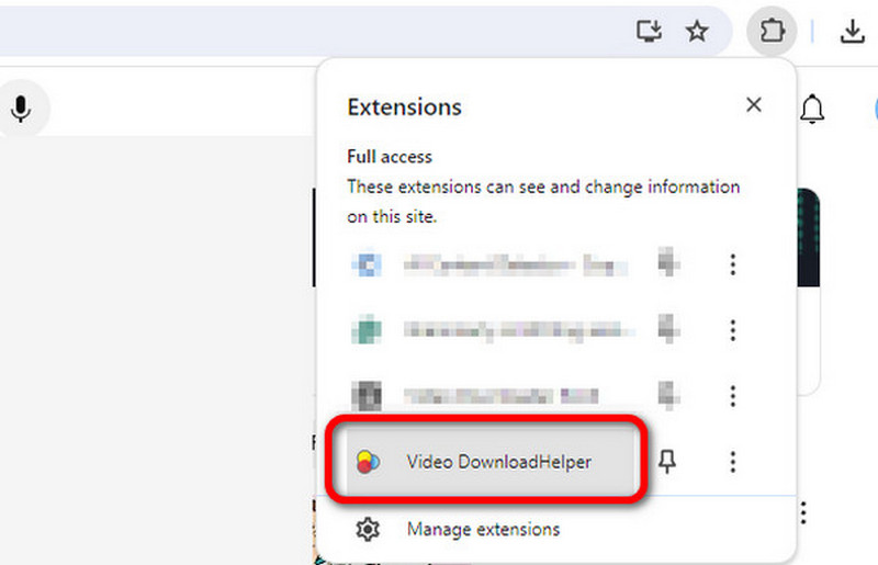 Video Download Helper Extension