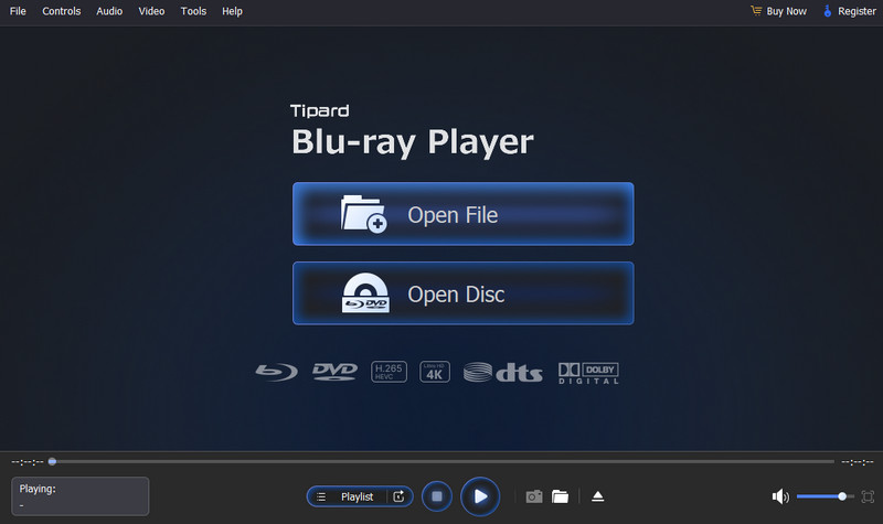 Avaide Blu Ray Player Interface