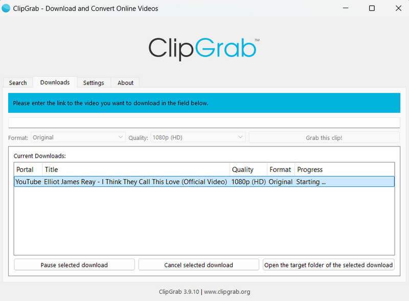 Clipgrab Muat Turun