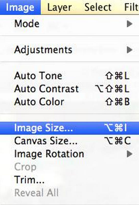 Photoshop Image Size