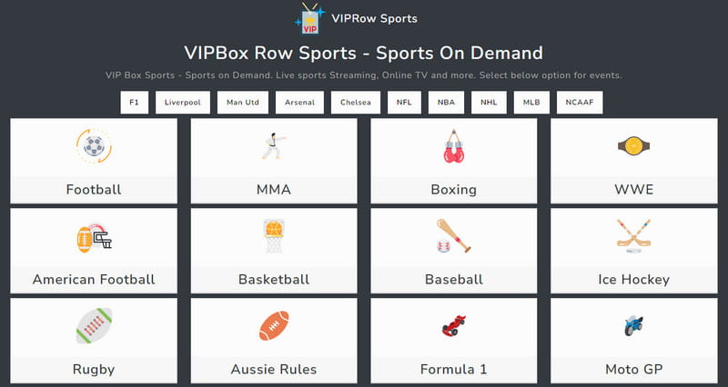 Viprow Select The Sport