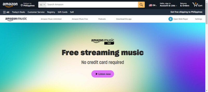 Amazon Free Music