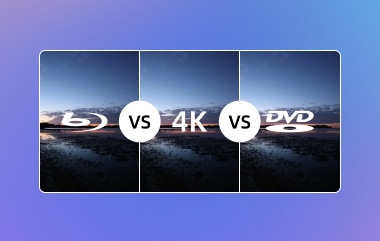 DVD 대 블루레이 대 4k