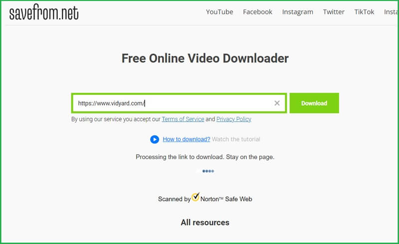 Savefromnet Downloader