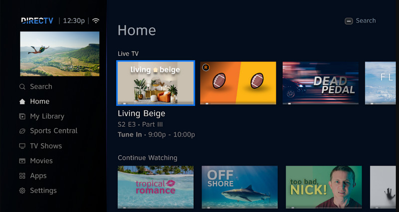 Directv UI