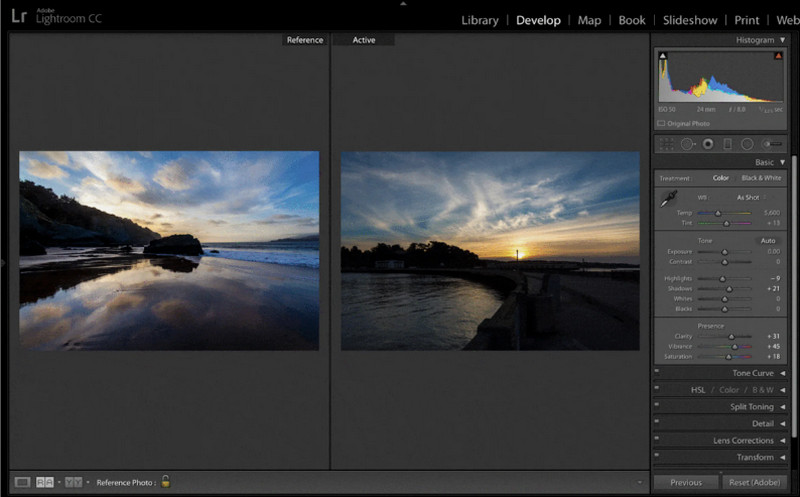 Lightroom UI