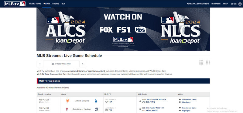 Mlb tv