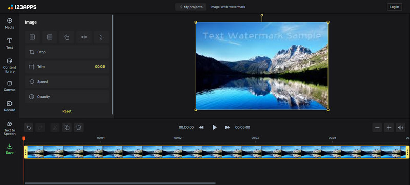 123apps Watermark Remove Online