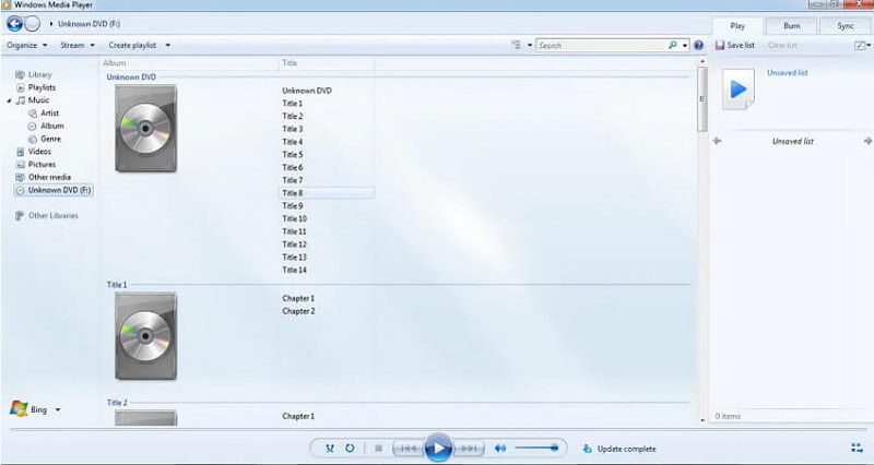 Riproduci DVD su Windows Media Player