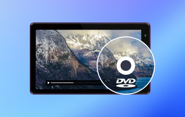 Tablet dengan pemutar DVD