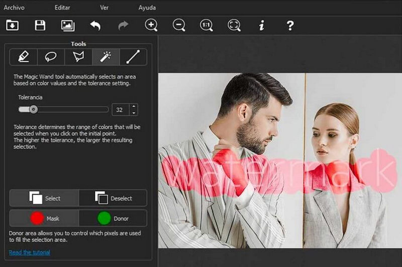 Watermark Remover Software Inpaint