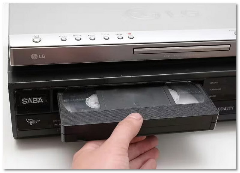 Tukar Vhs Kepada Dvd Dengan Vcr Dan Perakam Dvd