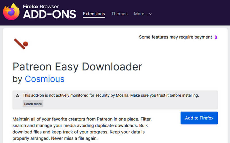 Firefox Download Add ONS