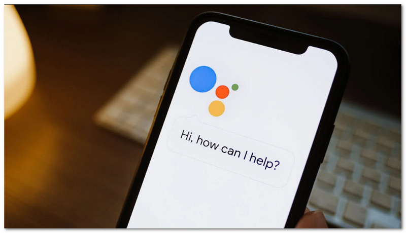 Google Assistant to Screenshot on Snapchat