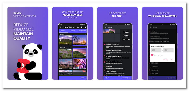 Panda Video Compress And Convert Video File Compressor For Android And IOS