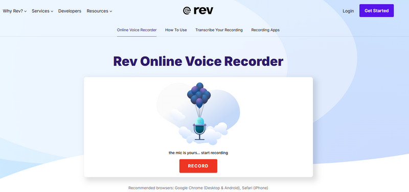 Rev Online Recorder