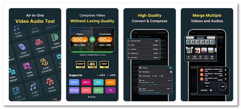 Video Converter Compressor Video File Compressor For Android And IOS