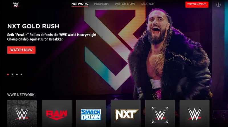 WWE Network Percuma