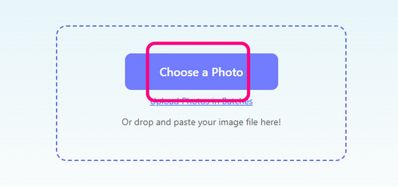 Upload Image Choose A Photo Avaide