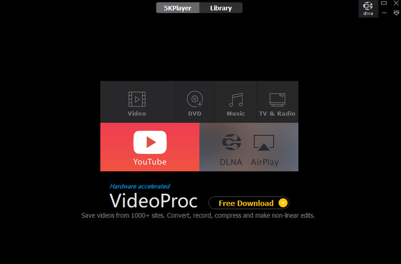 Reproductor de Blu-ray 5Kplayer