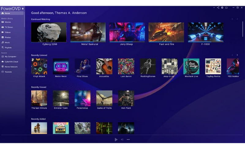 Reproductor de Blu-ray Cyberlink Powerdvd