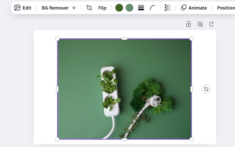 Canvaで画像のサイズ変更