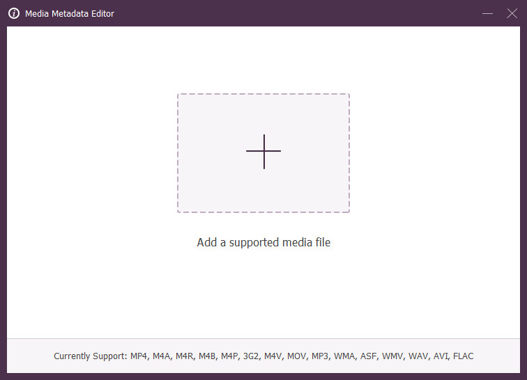 Add File to Metadata Editor