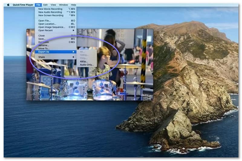 Quicktime converte Vob in Mov su Mac