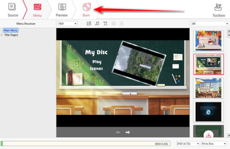 MKVを書き込むためのストラト