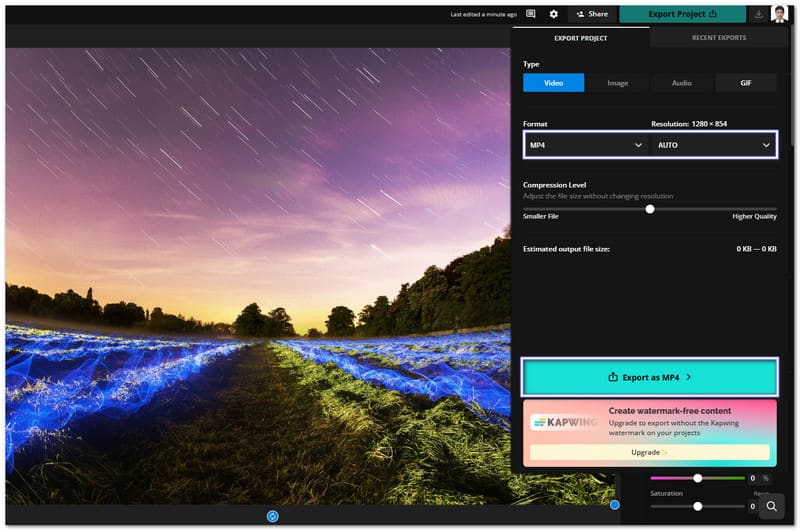 Kapwing Convert Gif To MP4