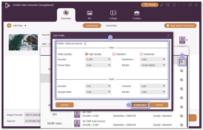 Ajustar la configuración de vídeo