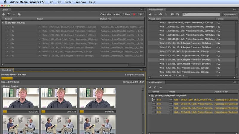 Codificatore multimediale Adobe