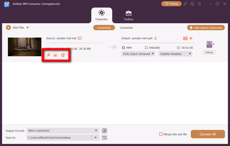 Funzionalità di modifica
