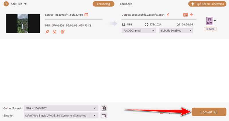 Converti tutti i pulsanti Avaide