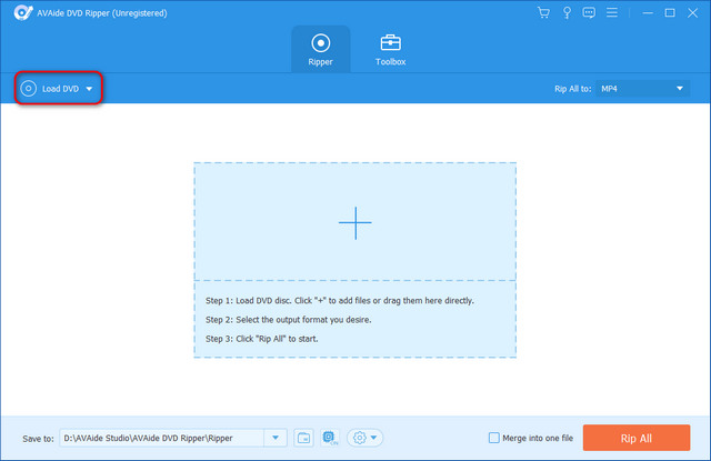 DVDをインポート