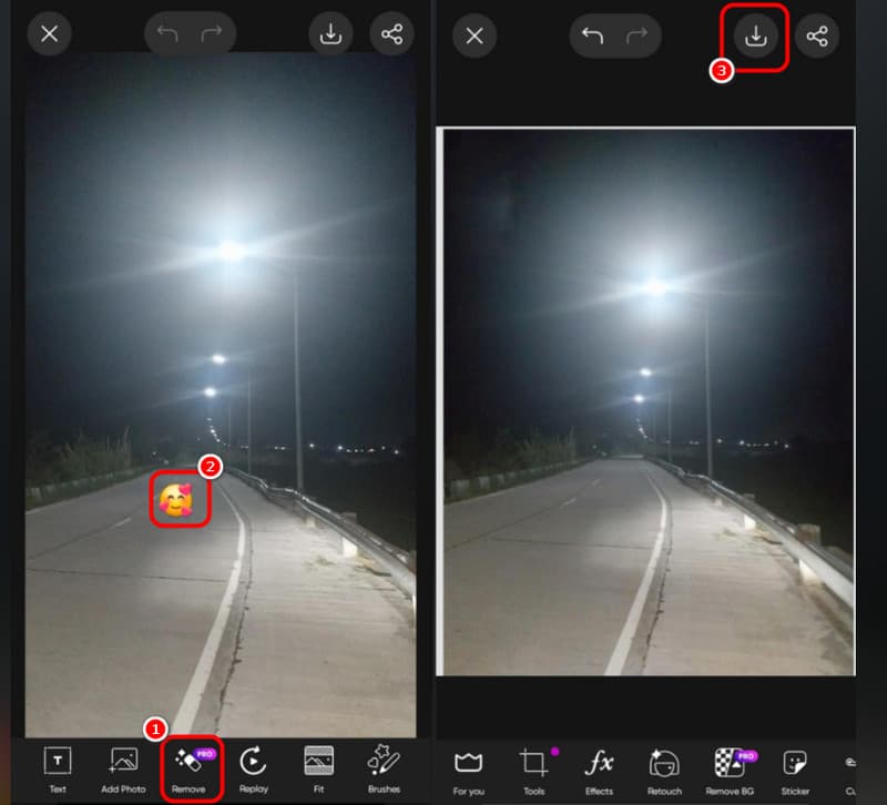 SnapchatとInstagramから絵文字を削除する