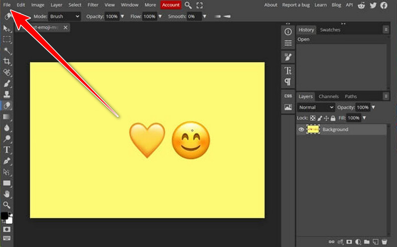 ファイル 名前を付けて保存 Photoshop