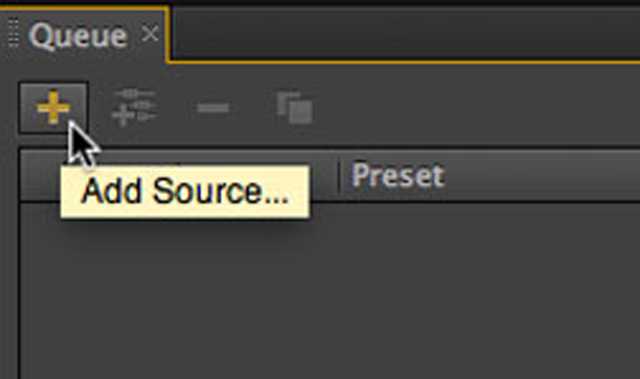 Φόρτωση Video Adobe Media Encoder