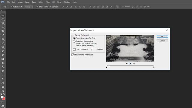 Make Animation Frame Photoshop