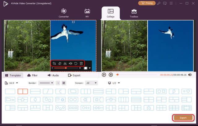 Nehmen Sie eine Videoänderung vor
